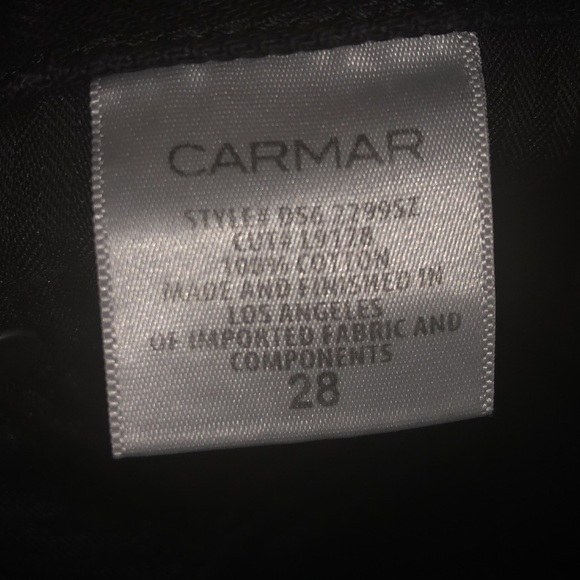 Y2K side zip reflective distressed jeans - Picture 9 of 10